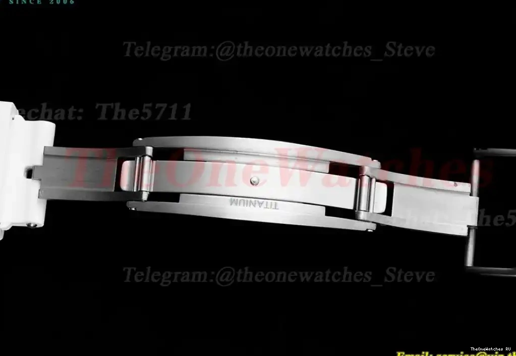 White RMUL2 On RM055 Rubber BBRF Dial NTPT Real Strap Skeleton White V2 0407